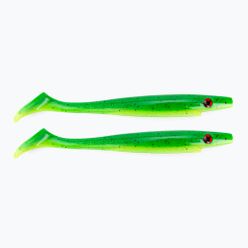 Strike Pro Pig Shad Jr momeală de cauciuc 2 buc. verde TEV-SP172C-102