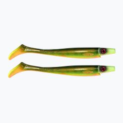 Strike Pro Pig Shad Jr momeală de cauciuc 2 buc. auriu-verde TEV-SP172C-MN2