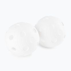 UNIHOC Crater bile de floorball (2 buc) alb 04887