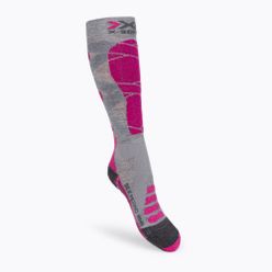 Șosete de schi pentru femei X-Socks Ski Silk Merino 4.0, gri, XSSSKMW19W
