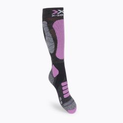 Șosete de schi pentru femei X-Socks Ski Touring Silver 4.0, gri, XSWS47W19W