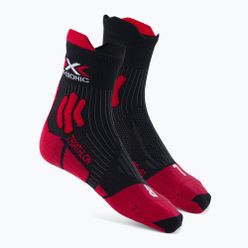 Șosete de alergare X-Bionic Triathlon 4.0 pentru bărbați, roșu/negru ND-IS01S21U-R018