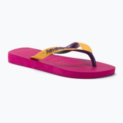 Papuci de plajă Havaianas Top Mix roz pentru femei H4115549