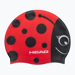 Șapcă de înot pentru copii HEAD Meteor RD roșu/negru 455138
