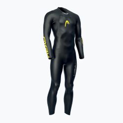 HEAD Ow Free 3.2 BKYW costum de neopren pentru triatlon negru/galben 452443