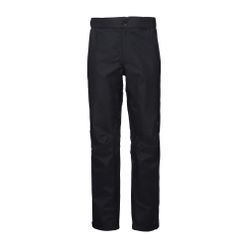 Pantaloni de ploaie cu membrană Black Diamond Liquid Point pentru bărbați, negru AP7410000002SML1