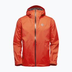 Jachetă de ploaie Stormline Stretch pentru bărbați Black Diamond, portocalie APCDT08001XLG1