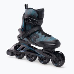 Patine cu rotile pentru bărbați Roces Weft Thread TIF negru 400875