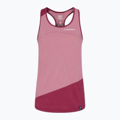 La Sportiva Charm Tank tricou de alpinism pentru femei roz O80405502