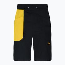 Pantaloni scurți de alpinism pentru bărbați La Sportiva Bleauser negru N62999100