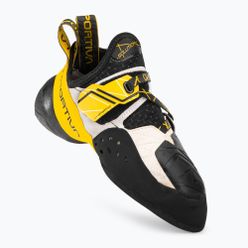 Pantofi de alpinism pentru bărbați La Sportiva Solution alb și galben 20G000100