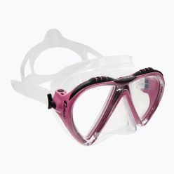 Mască de scafandru roz Cressi Lince DS311040