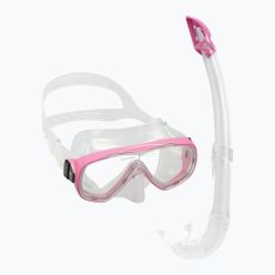Set de scufundări Cressi Onda + Mexico incolor-roz DM1010154