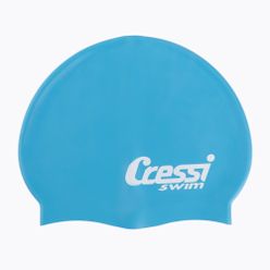 Șapcă de silicon pentru copii Cressi albastru deschis XDF220