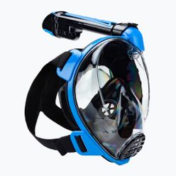 Mască de snorkel Cressi Duke Dry Full Face negru/albastru XDT005020