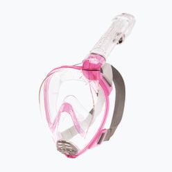 Masca de snorkel pentru copii Cressi Baron cu fața întreagă, roz XDT0360040