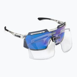 Ochelari de ciclism SCICON Aerowatt Foza crystal gloss/scnpp multimirror blue EY38030700