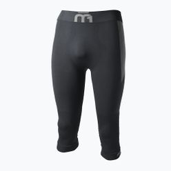 Pantaloni termici Mico M1 Skintech 3/4 pentru bărbați  negru CM07024