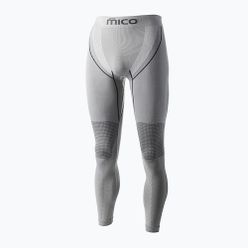 Pantaloni termici Mico Odor Zero Ionic+ pentru bărbați  gri CM01453