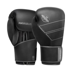 Hayabusa S4 Mănuși de box din piele negru S4LBG