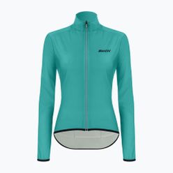 Jachetă de ciclism pentru femei Santini Nebula Puro albastru 2W332L75NEBULPUROACS