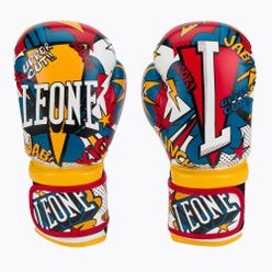 Mănuși de box pentru copii Leone Hero colorate GN400J