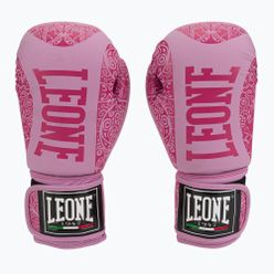 Mănuși de box Leone Maori roz GN070