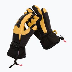 Mănuși de snowboard pentru bărbați Level Ranger Leather galben 2091