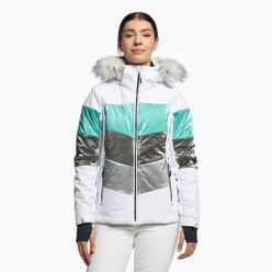 Jachetă de schi pentru femei CMP, alb, 30W0626 A001