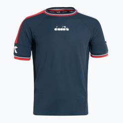 Tricou de tenis pentru bărbați Diadora Icon SS TS albastru DD-102.179126-60063