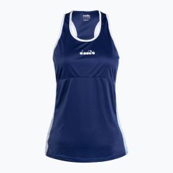 Tricou de tenis pentru femei Diadora Core Tank albastru DD-102.179174-60013