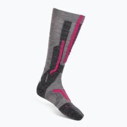 Șosete de schi pentru femei UYN Ski Merino, gri, S100248