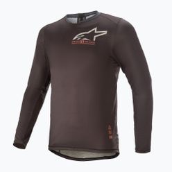 Alpinestars tricou de ciclism pentru bărbați Alps 6.0 V2 LS Jersey negru 1763821/1793