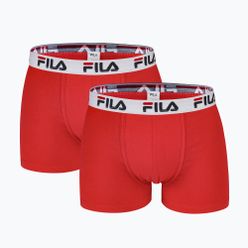 Boxeri pentru bărbați 2 buc FILA roșu FU5016/2-118