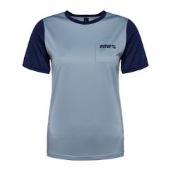 Tricou pentru copii 100% Ridecamp Youth Jersey SS albastru STO-46401-249-04