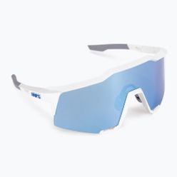 Ochelari de ciclism 100% Speedcraft Multilayer Mirror Lens alb STO-61001-407-01