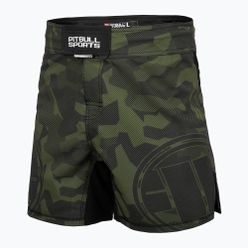 Pantaloni scurți de grappling pentru bărbați Pitbull West Coast Grappling Dillard olive