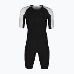 Costum de baie pentru bărbați pentru triatlon Orca Athlex Aerosuit negru și alb MP115400