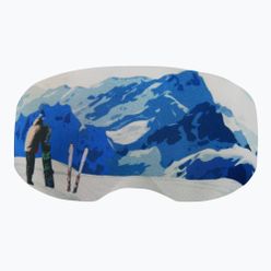 Husă de ochelari COOLCASC Ski resort, albastru, 616