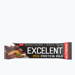 Baton proteic cu ciocolată și nuga Nutrend Excelent Protein Bar 85G VM-013-85-ČNB