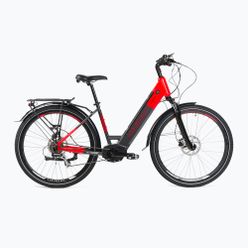 LOVELEC bicicletă electrică Triago Low Step 16Ah gri-roșu B400358