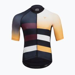 Tricou de ciclism pentru bărbați SILVINI Mazzano negru-galben 3122-MD2042/8702