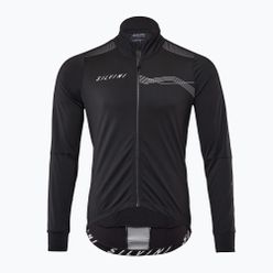 Jachetă de ciclism pentru bărbați SILVINI Ghisallo negru MJ2129