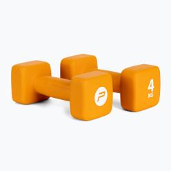 Gantere din neopren 4 kg Pure2Improve portocaliu P2I201420