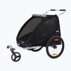 Thule Coaster XT Remorcă pentru biciclete + cărucior pentru 2 persoane negru 10101810