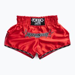 Pantaloni scurți MMA YOKKAO Institution MMA roșu TYBS-I-2