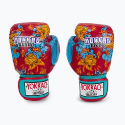YOKKAO Hawaiian mănuși de box roșu FYGL-71-2