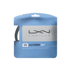 Coardă de tenis Luxilon Alu Power Soft 125 argint WRZ99010101