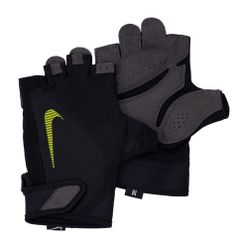 Mănuși de fitness pentru bărbați Nike M Elemental FG, negru și verde, NI-N.LG.D5.055-L