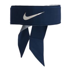 Bandă de cap Nike Tennis Premier Head+P1:P78 Tie albastru marin NTN00-401